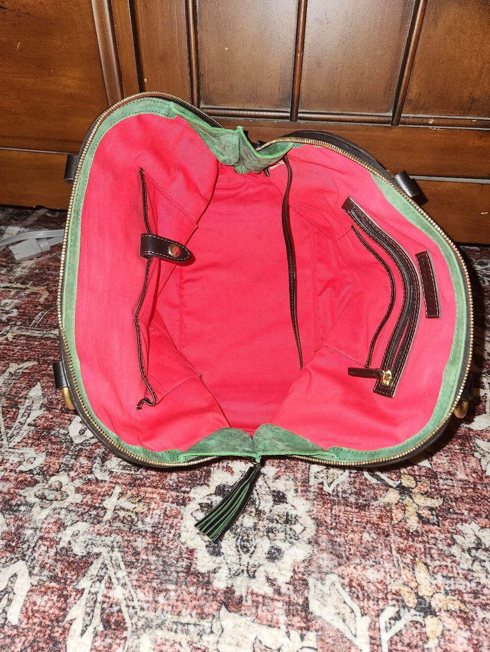Dooney & Bourke Florentine Domed Large Front Pocket Satchel - Picture 7 of 13